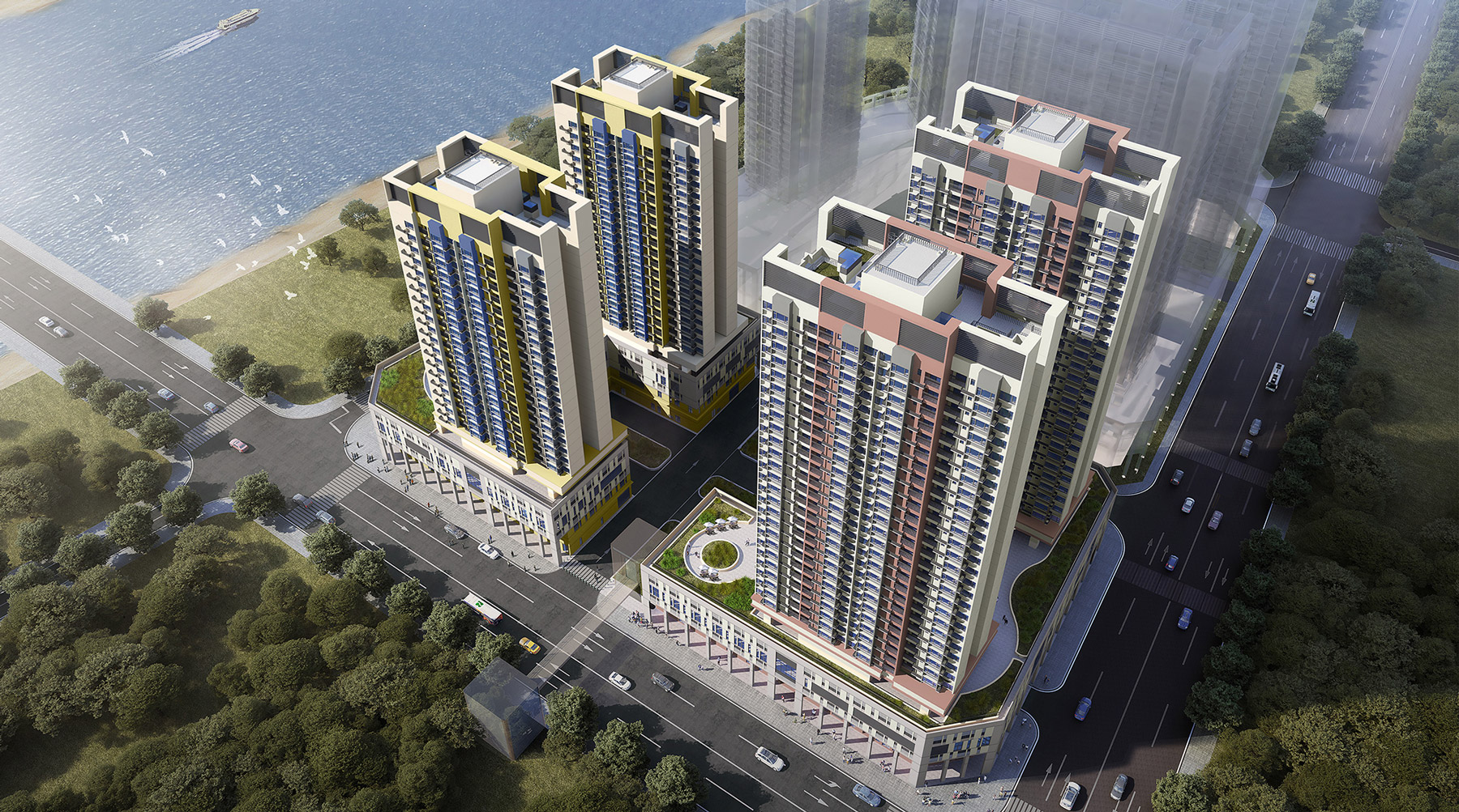 澳门新城A区A3地段公共房屋