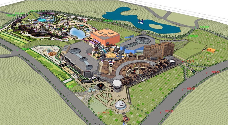 新疆丝绸之路欢乐大世界国际旅游度假区规划